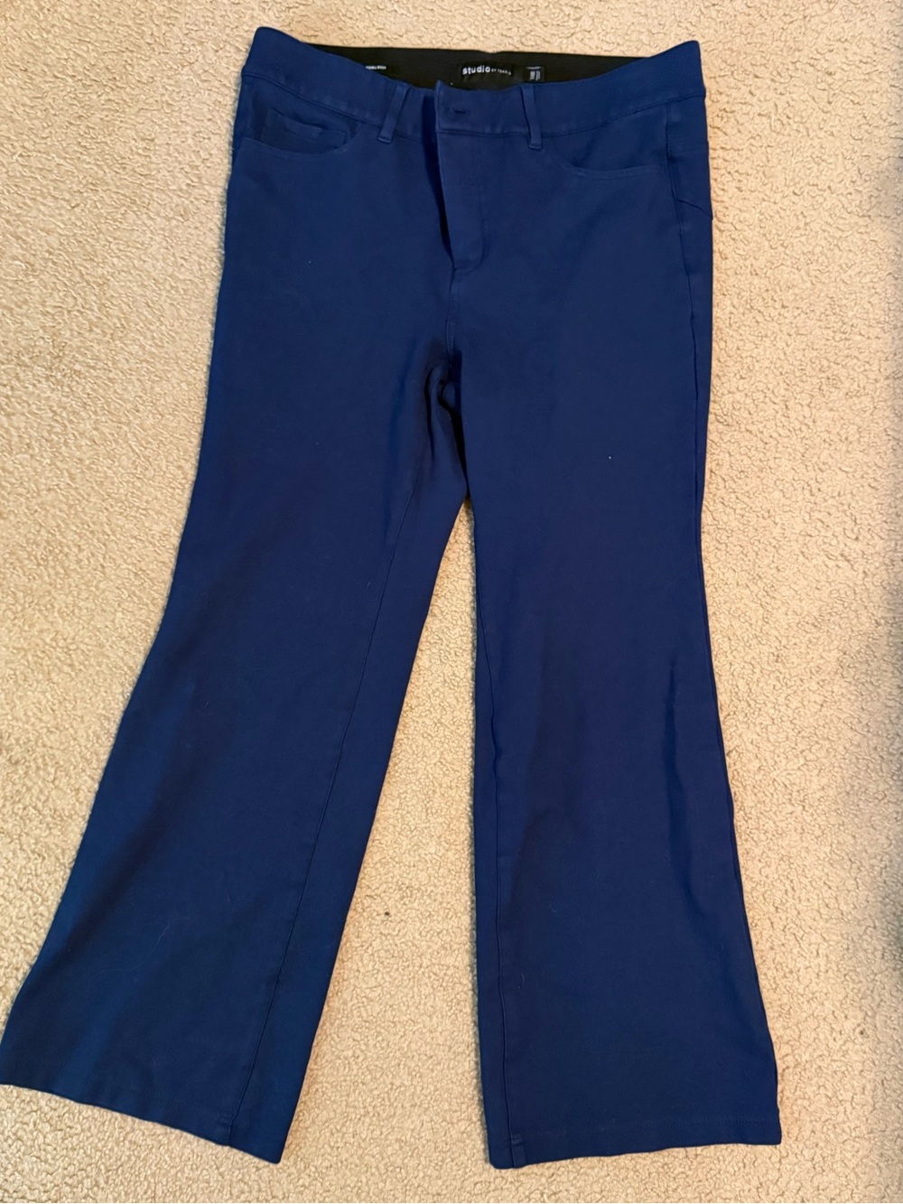 torrid Deep Navy Boot-Cut Flare Pants